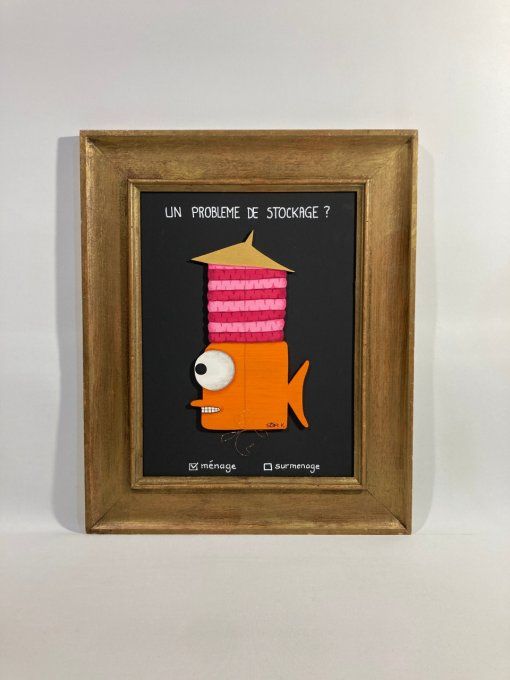 Tableau baroque - Problème de Stokage ?