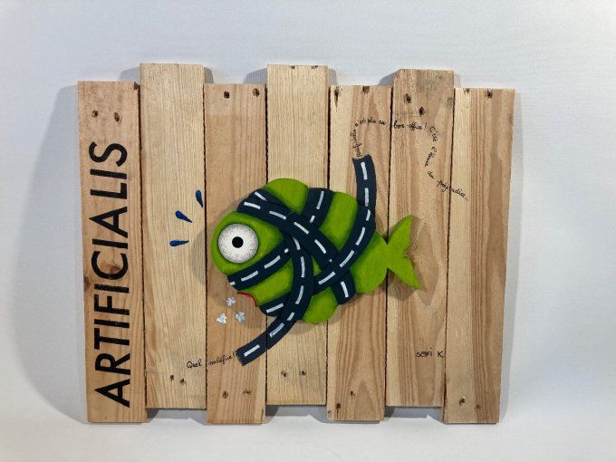Tableau poisson - Artificialis